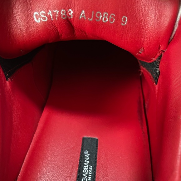 Dolce & Gabbana Portofino sneakers red size IT 43 - Picture 6 of 6